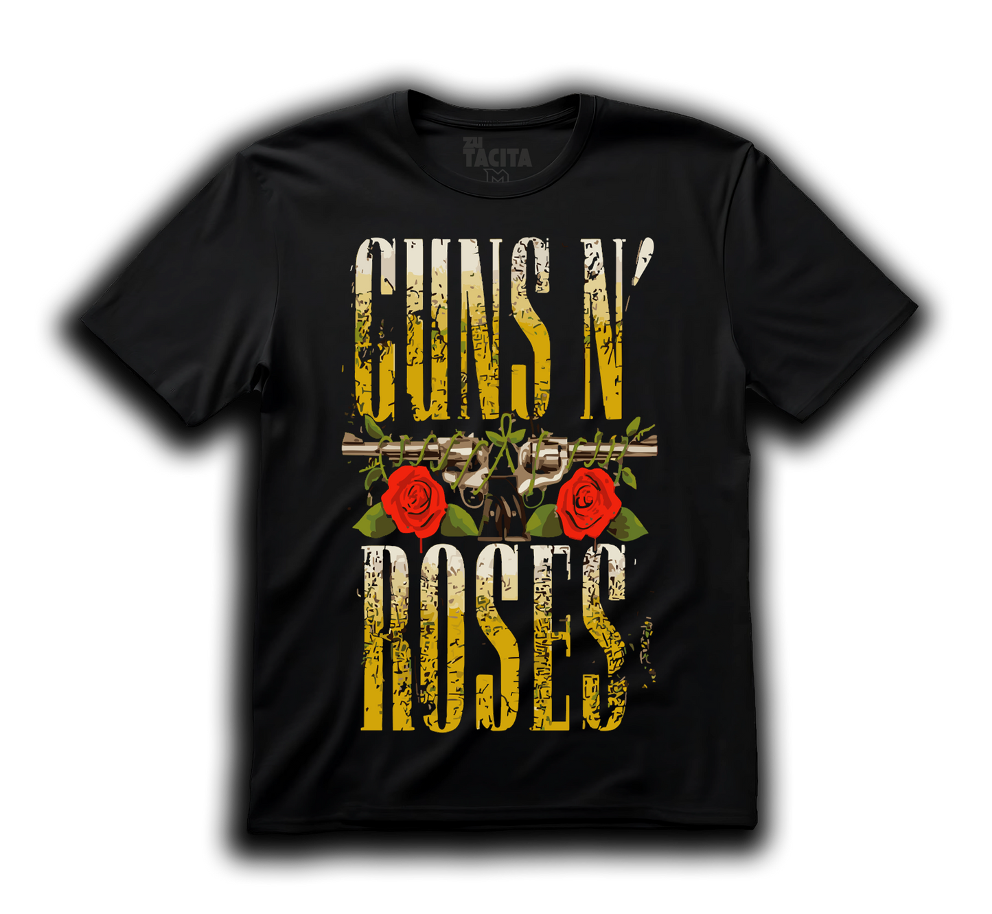 POLERA GUNS AND ROSES - LOGO OLD