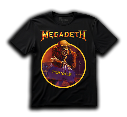 Polera MEGADETH - PEACE SELLS