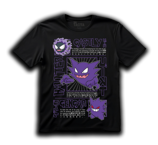 Polera POKEMÓN - GENGAR