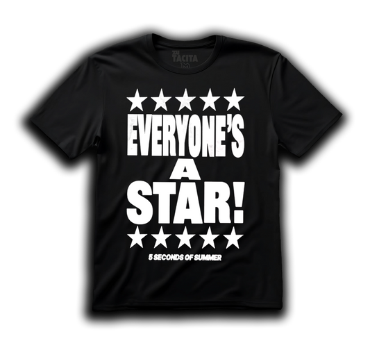 Polera 5 SECONDS OF SUMMER - EVERYONE´S A 5 STAR
