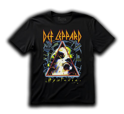 Polera DEF LEPPARD -  HYSTERIA