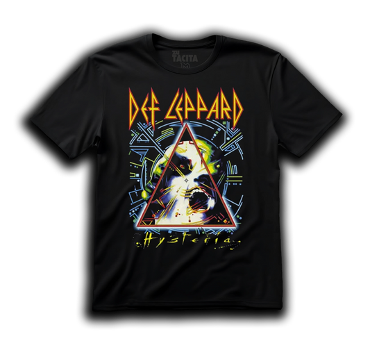 Polera DEF LEPPARD -  HYSTERIA