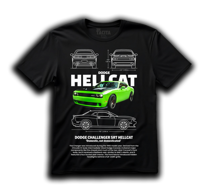 Polera DODGE - HELLCAT