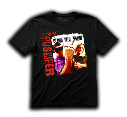Polera PUSCIFER - SOUND INTO BLOOD INTO WINE