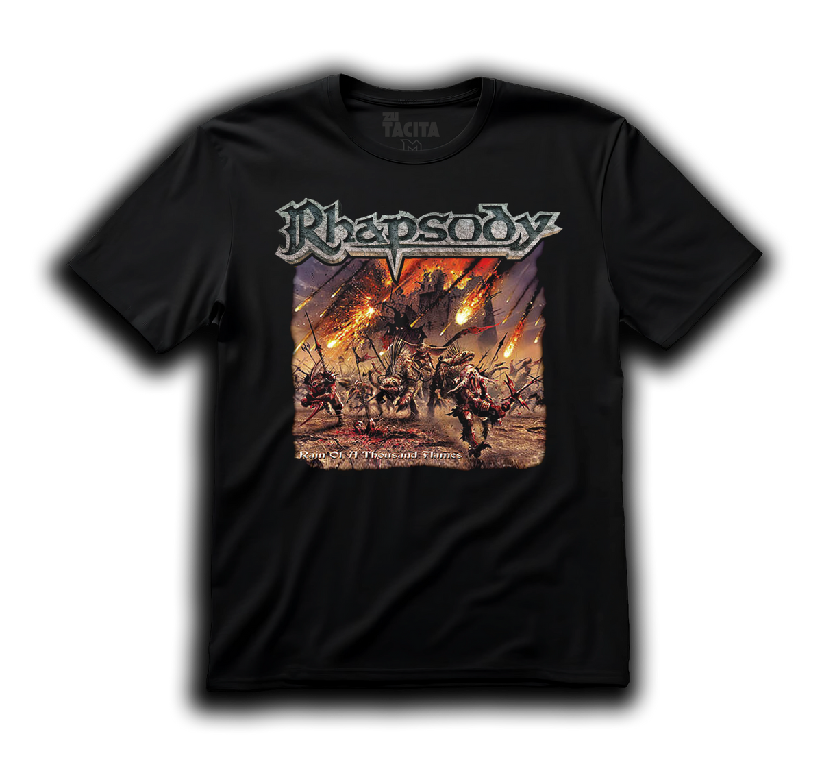 Polera RHAPSODY - RAIN OF A THOUSAND FLAMES