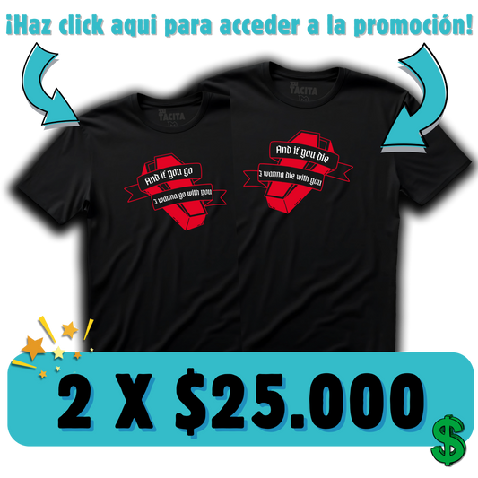 2 POLERAS DE SOAD POR $25.000
