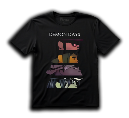 Polera GORILLAZ - DEMON DAYS v2