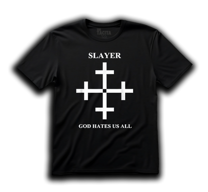 Polera SLAYER - GOD HATE US ALL