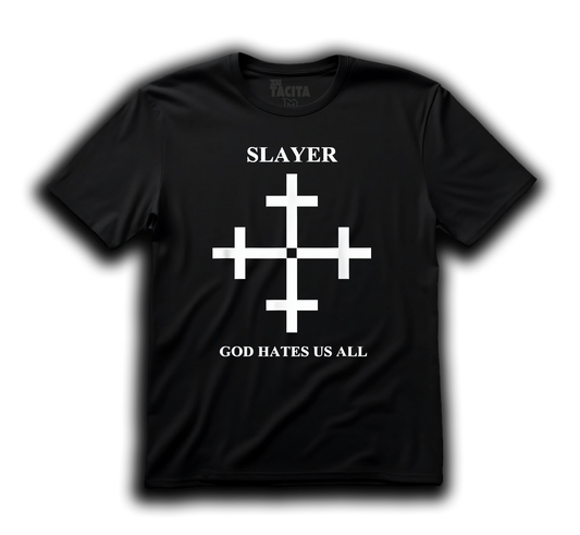 Polera SLAYER - GOD HATE US ALL
