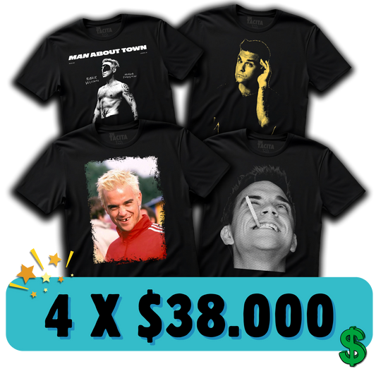 ELIGE 4 POLERAS DE ROBBIE POR $38.000