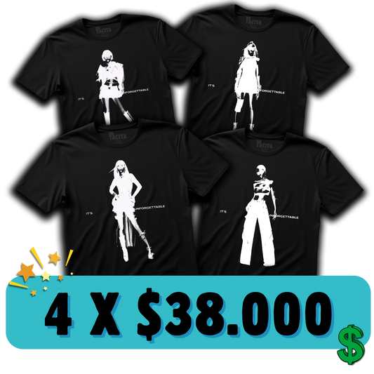 4 POLERAS DE AESPA POR $38.000