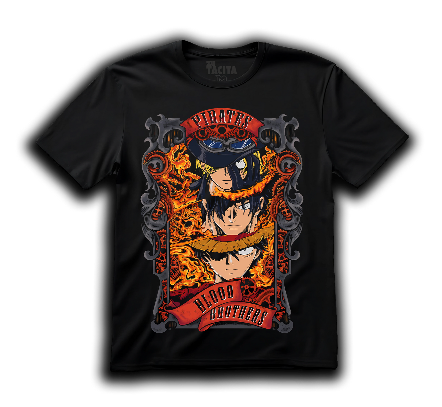 Polera ONE PIECE - PIRATES BLOOD BROTHERS