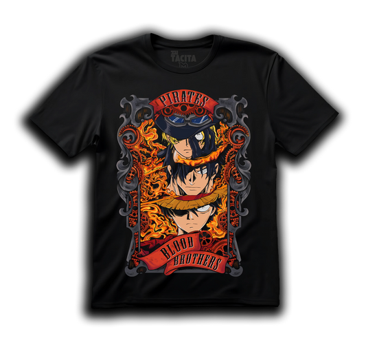Polera ONE PIECE - PIRATES BLOOD BROTHERS