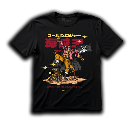 Polera ONE PIECE - GOLD D ROGER