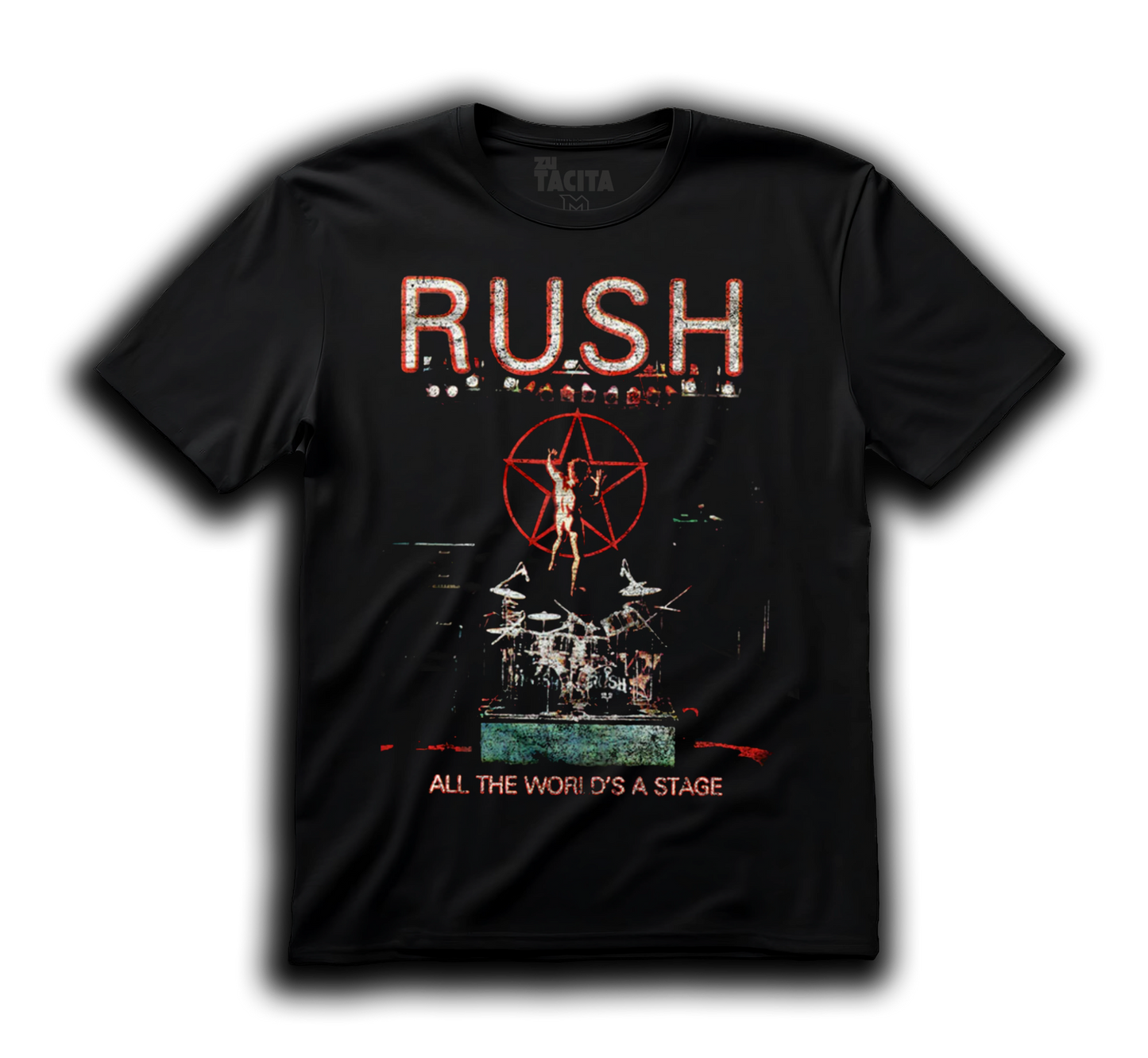 Polera RUSH - ALL THE WORLD´S A STAGE