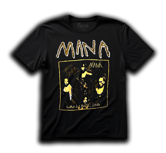 Polera MANÁ - CUANDO LOS ANGELES LLORAN
