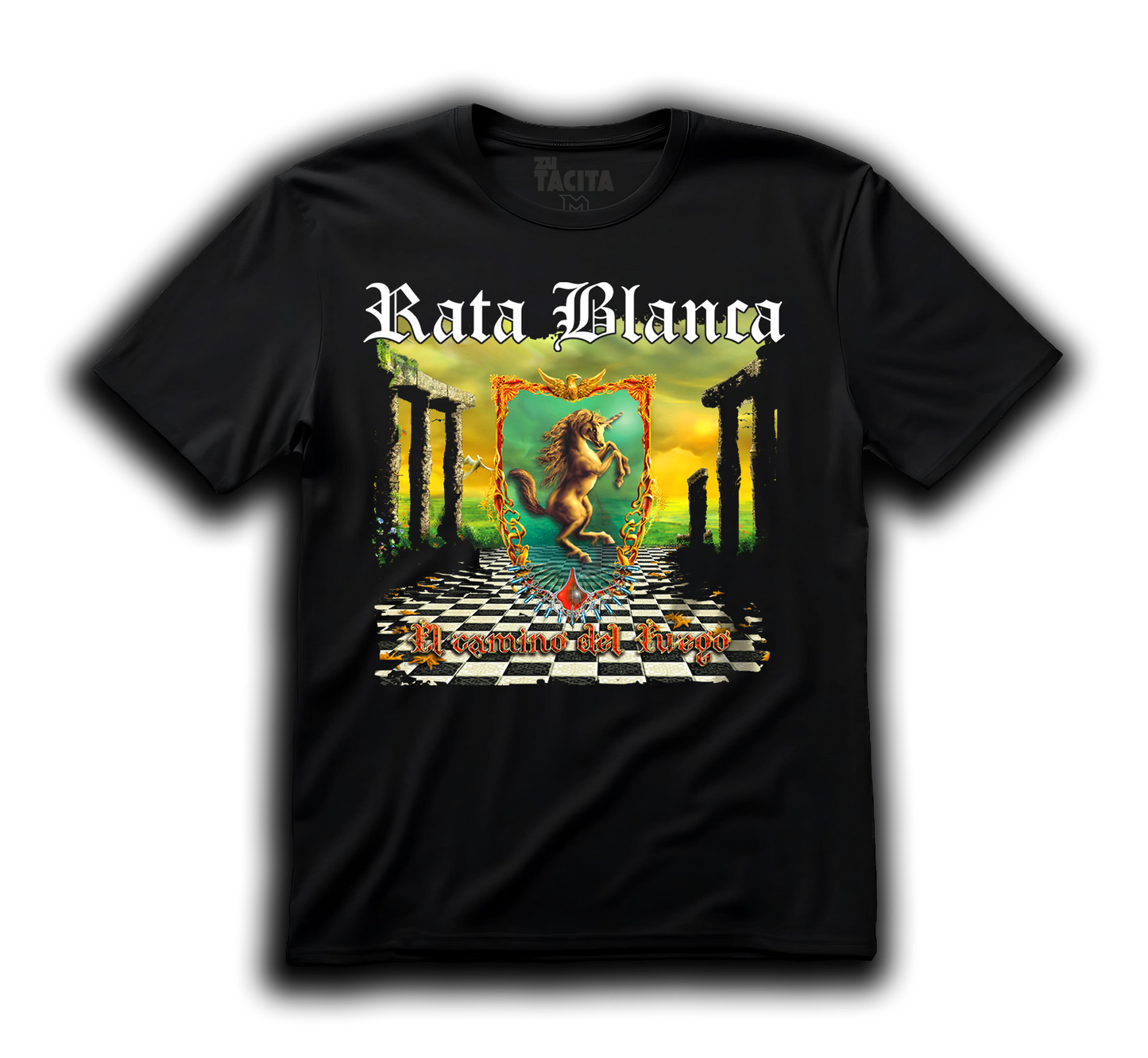 Polera RATA BLANCA - EL CAMINO DEL FUEGO