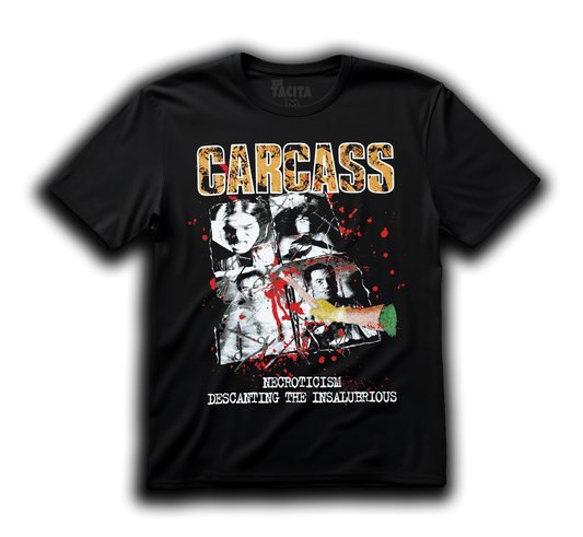 Polera CARCASS - NECROTICISM DESCANTING THE INSALUBRIOUS