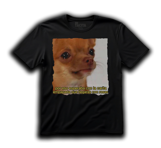 Polera LA OREJA DE VAN GOGH - ROSAS MEME