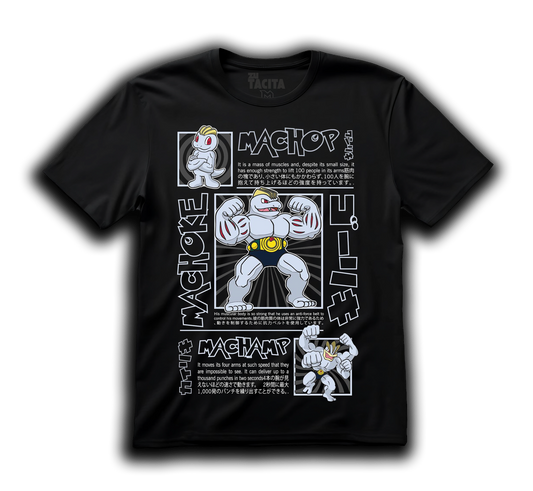 Polera POKEMÓN - MACHOP