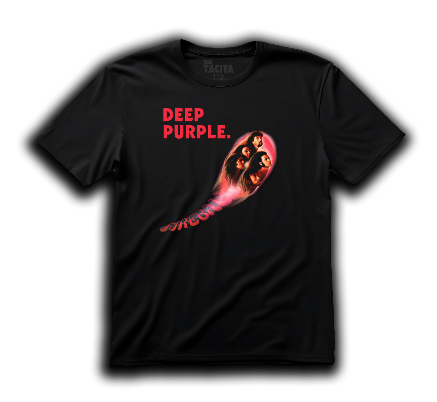 Polera DEEP PURPLE - FIREBALL