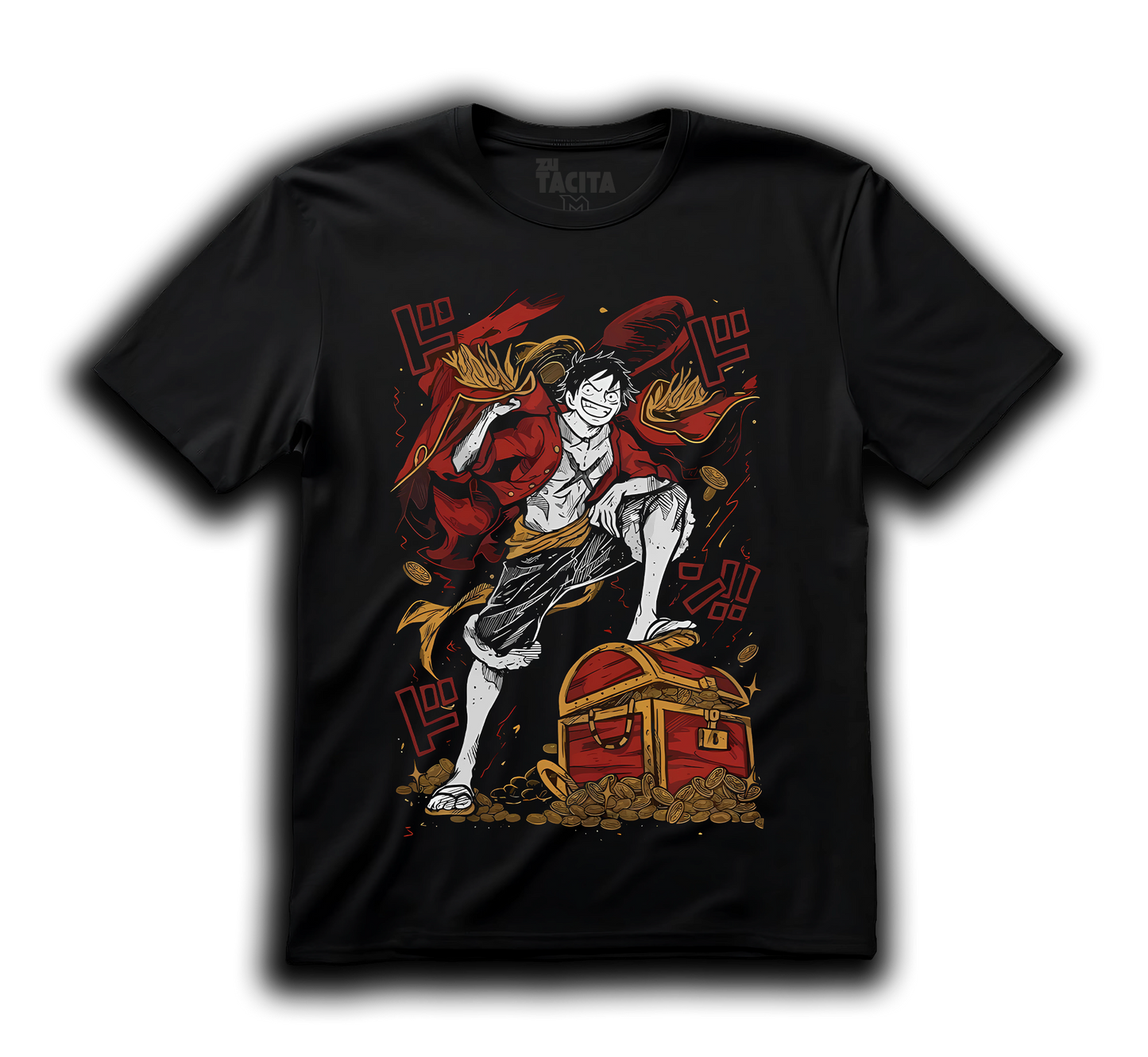 Polera ONE PIECE - TREASURE LUFFY