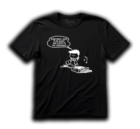 Polera THE CARDIGANS - STAY ALONE AND LISTEN THE CARDIGANS!