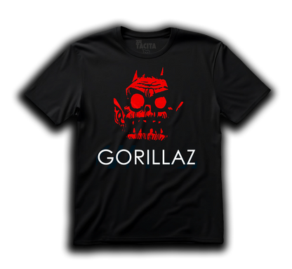 Polera GORILLAZ - D SIDES