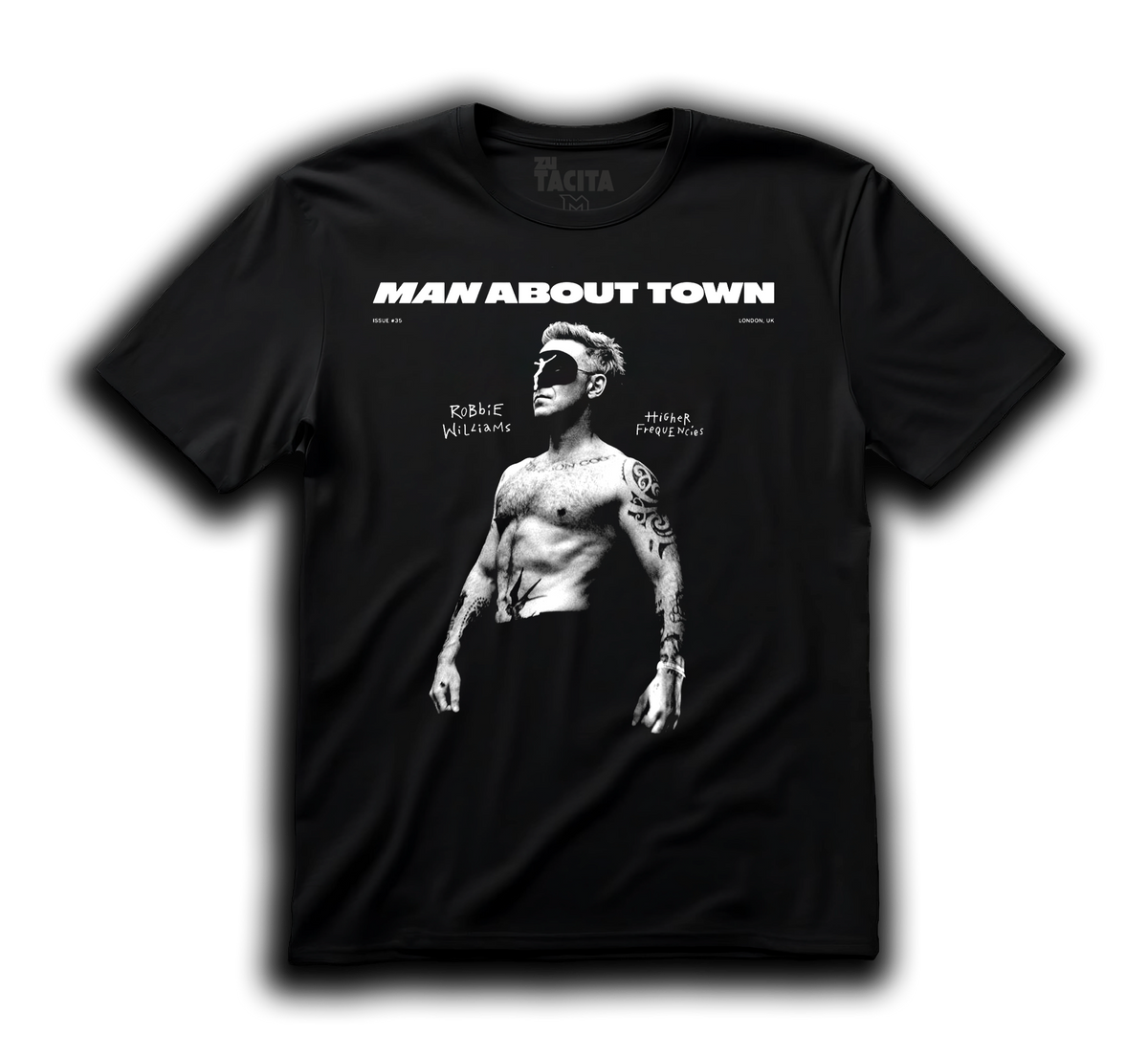 Polera ROBBIE WILLIAMS - MAN ABOUT TOWN