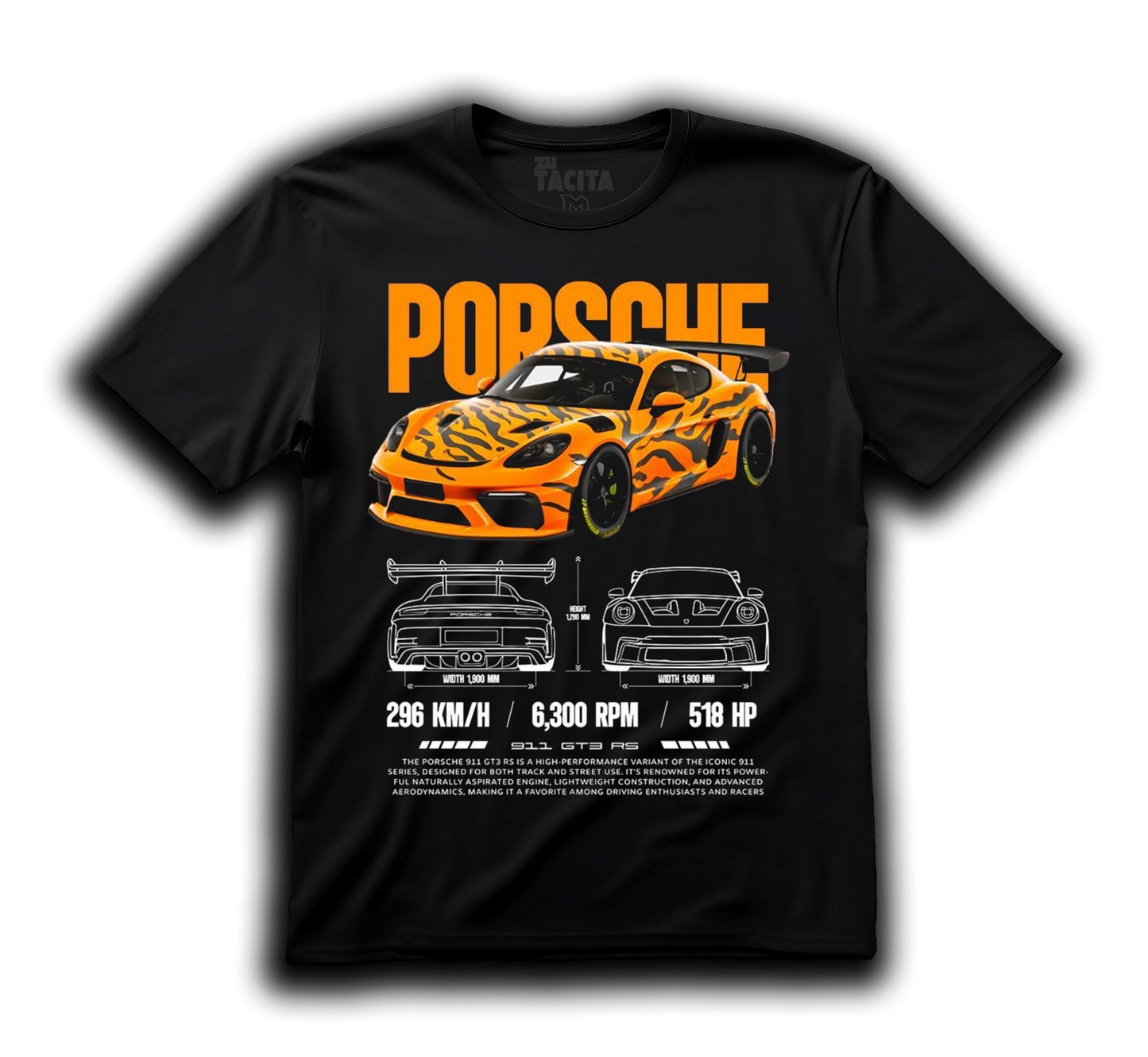 Polera PORSCHE - 911 GT3 RS