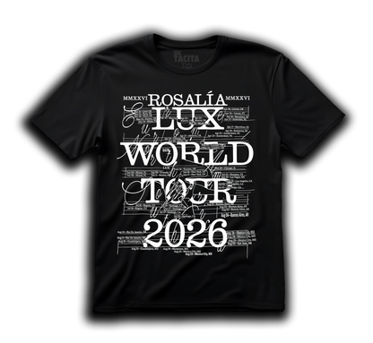 Polera ROSALÍA - MMXXVI LUX TOUR