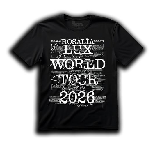 Polera ROSALÍA - MMXXVI LUX TOUR