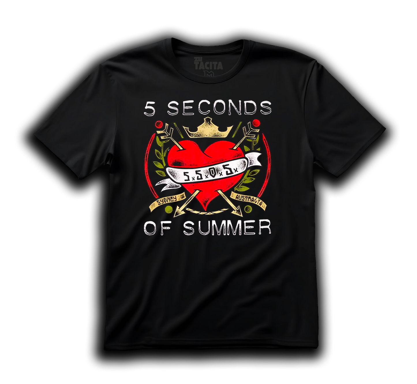 Polera 5 SECONDS OF SUMMER - AMERICAN TRADITIONAL