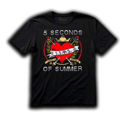 Polera 5 SECONDS OF SUMMER - AMERICAN TRADITIONAL
