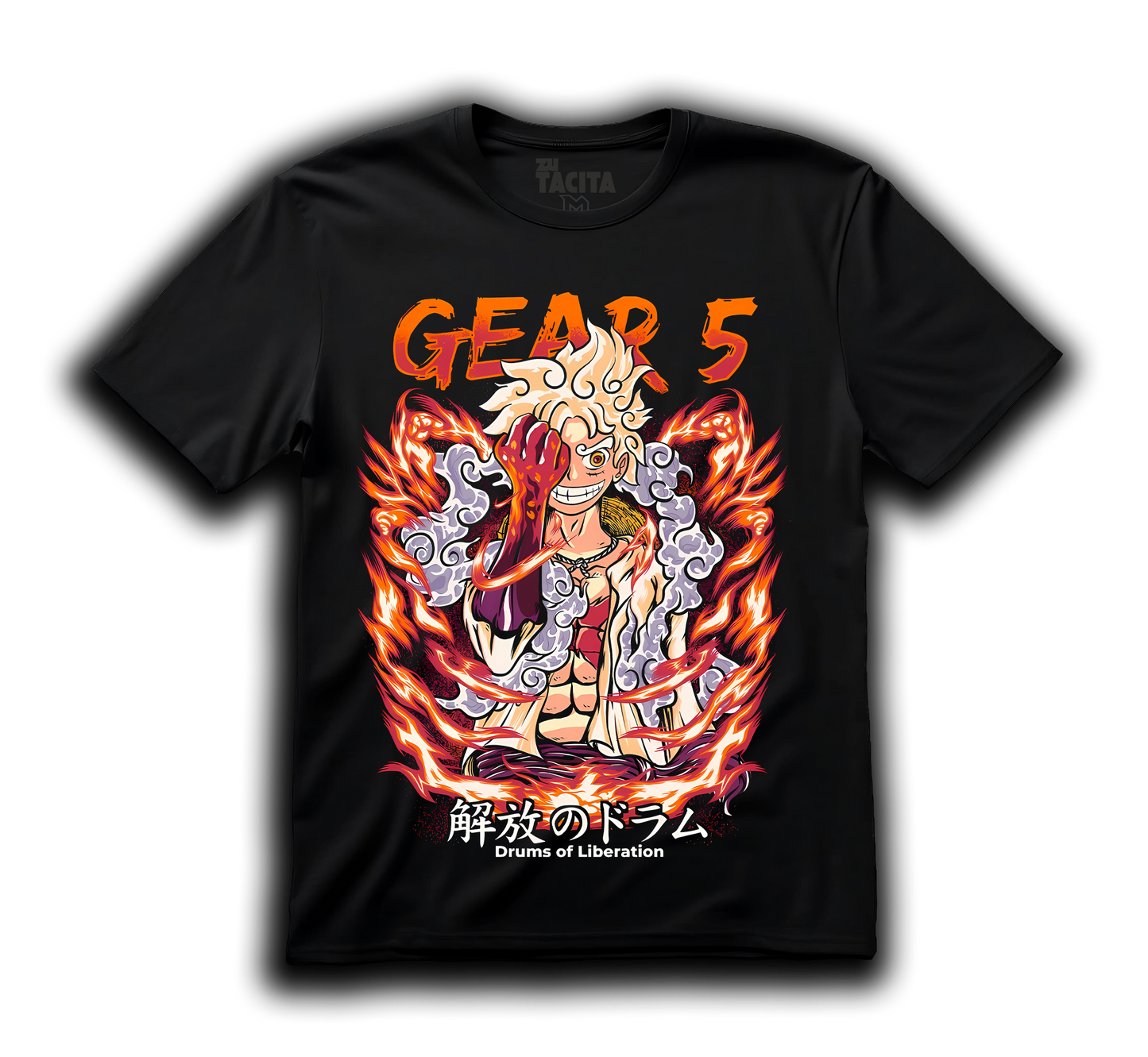 Polera ONE PIECE - DRUMS OF LIBERATION