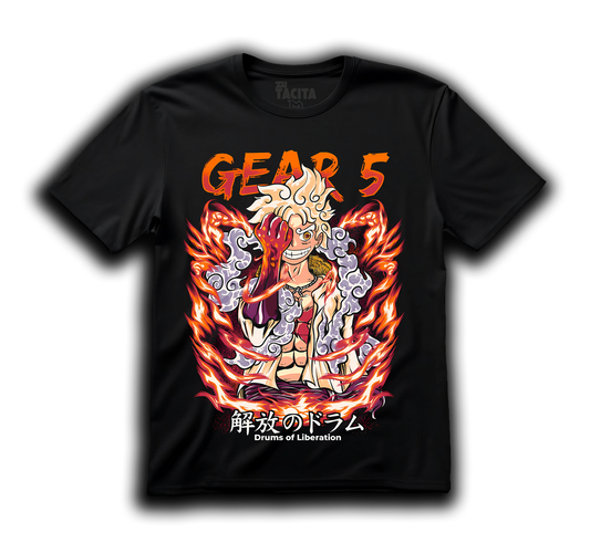 Polera ONE PIECE - DRUMS OF LIBERATION