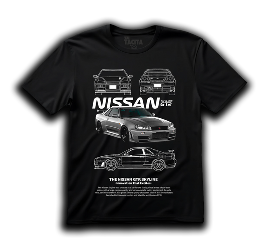 Polera NISSAN - GTR SKYLINE