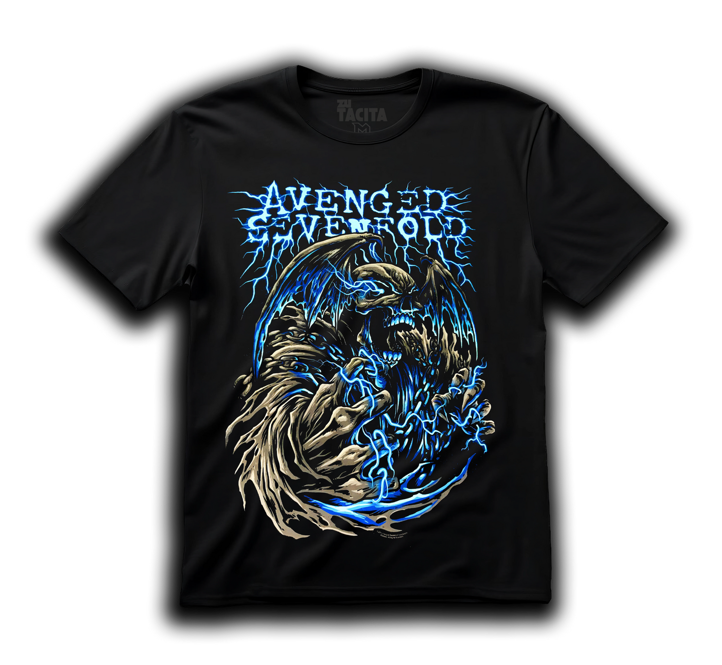 Polera AVENGED SEVENFOLD - BLUE CHAOS