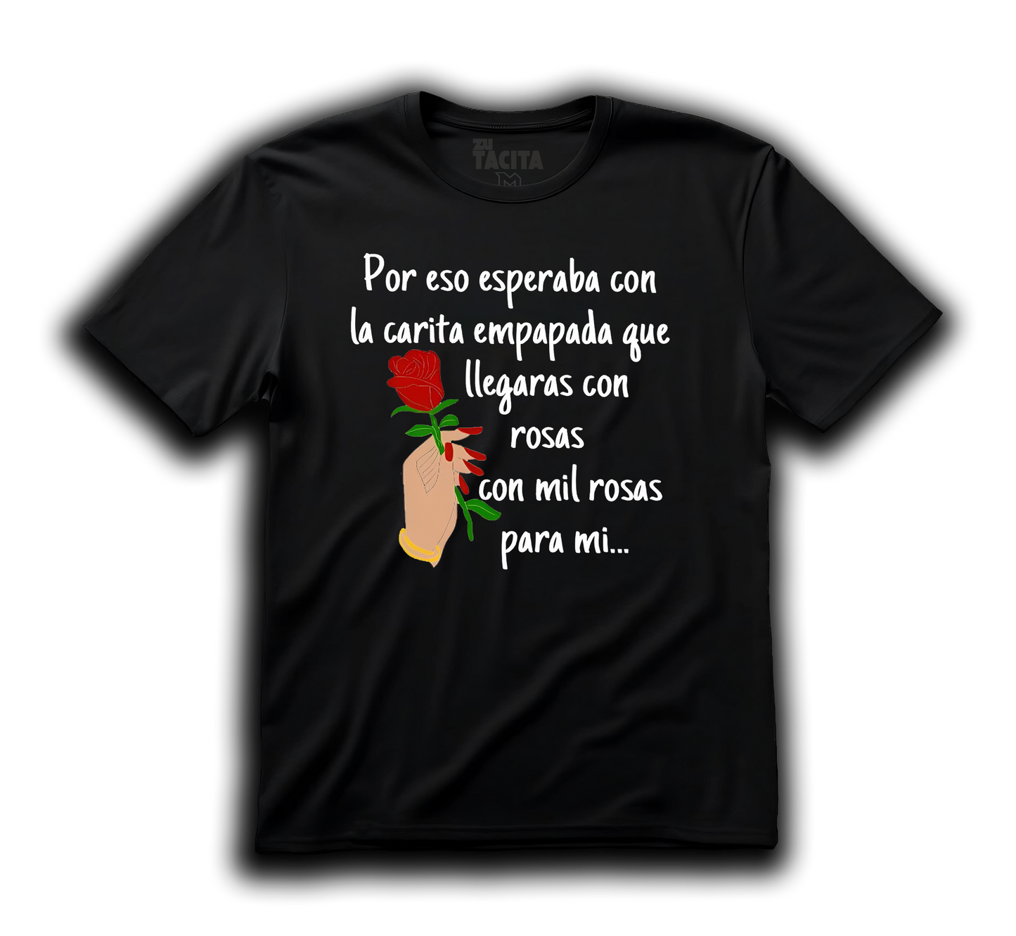 Polera LA OREJA DE VAN GOGH - ROSAS LYRICS