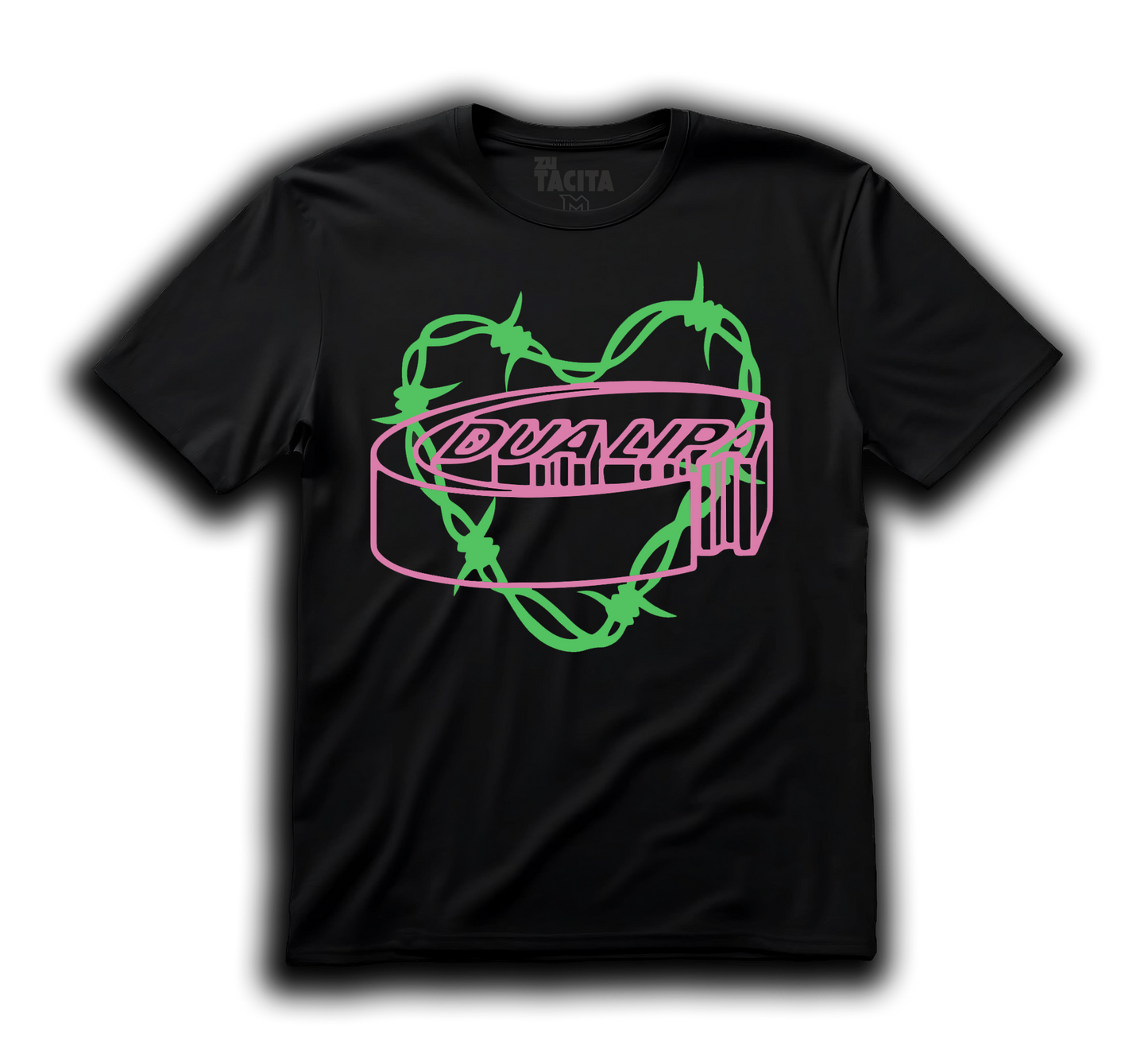 Polera DUA LIPA - BARBED WIRE HEART