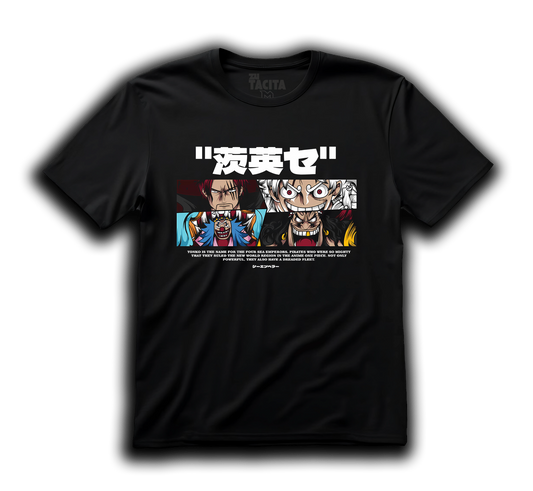 Polera ONE PIECE - FOUR EMPERORS