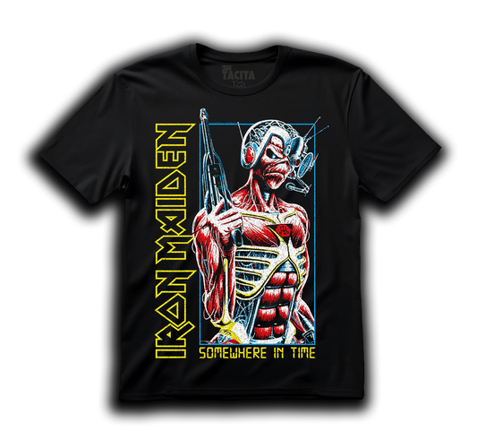 Polera IRON MAIDEN - SOMEWHERE IN TIME