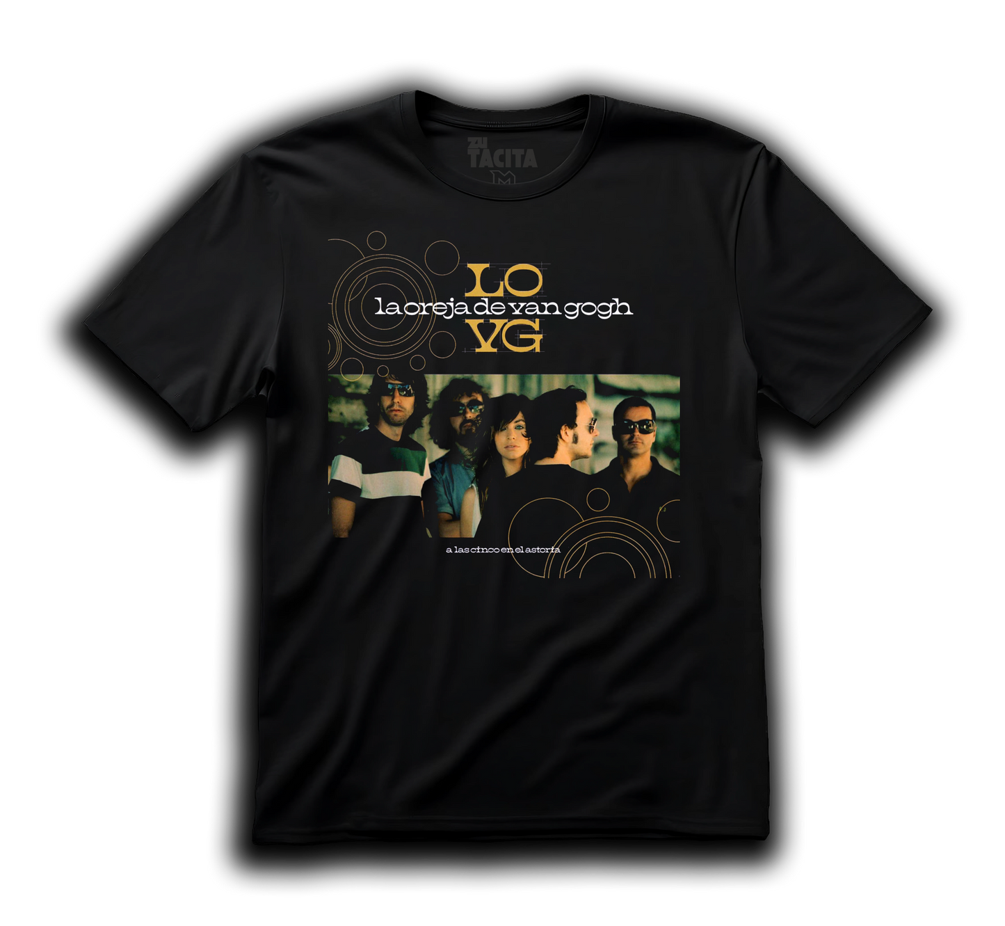Polera LA OREJA DE VAN GOGH - A LAS CINCO EN EL ASTORIA