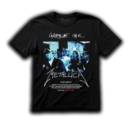 Polera METALLICA - GARAGE INC