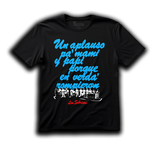 Polera BAD BUNNY - UN APLAUSO