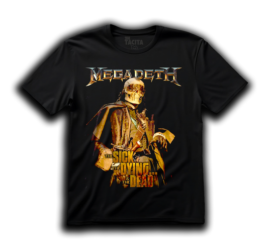 Polera MEGADETH - THE SICK THE DYING... & THE DEATH