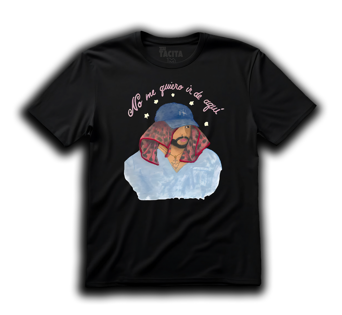 Polera BAD BUNNY - NO ME QUIERO IR DE AQUI
