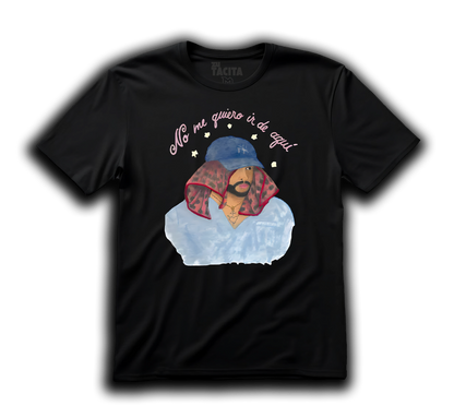 Polera BAD BUNNY - NO ME QUIERO IR DE AQUI
