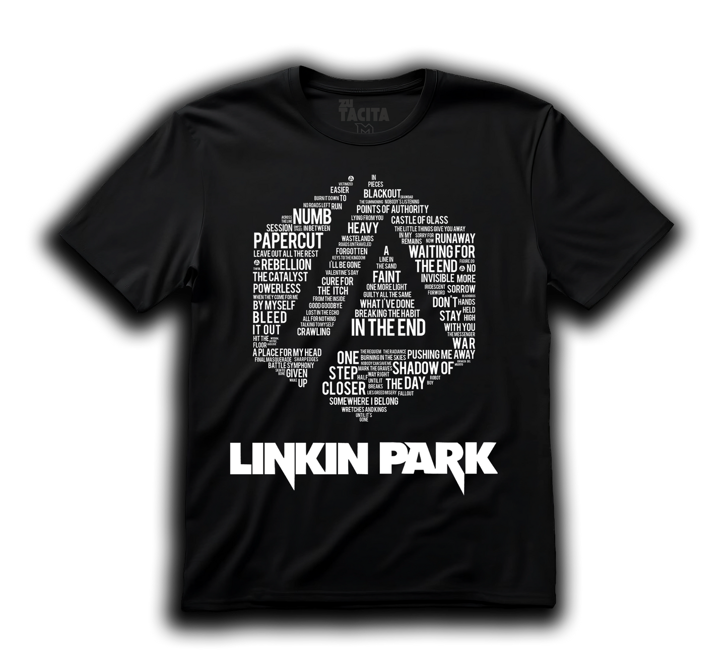 Polera LINKIN PARK - LOGO & SONGS