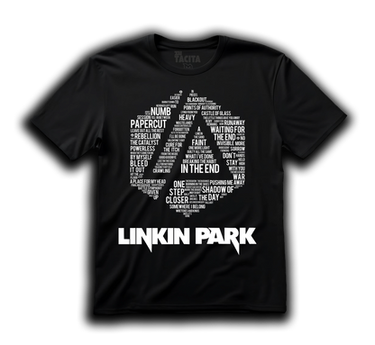 Polera LINKIN PARK - LOGO & SONGS